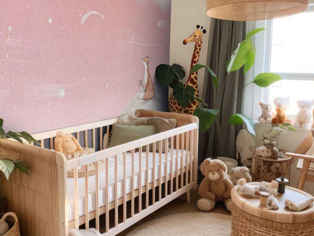 Fox on the Moon - Pink