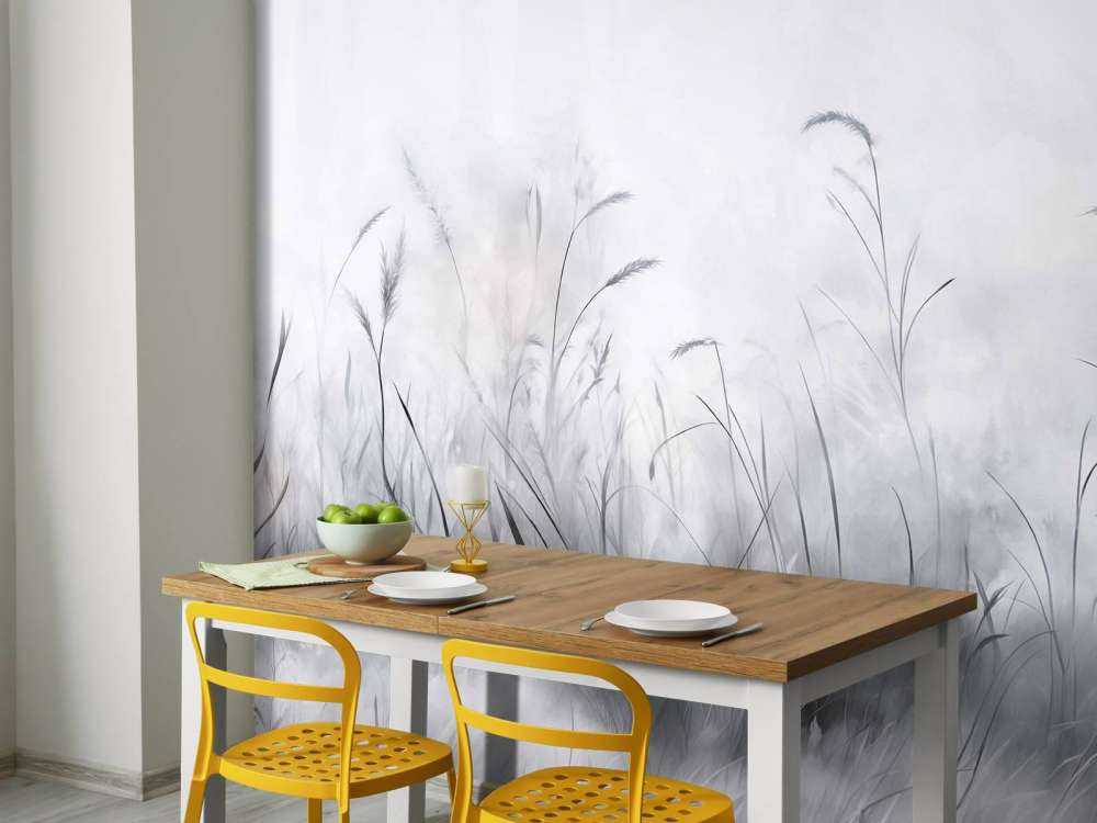 Natur Atem Sanft Grau