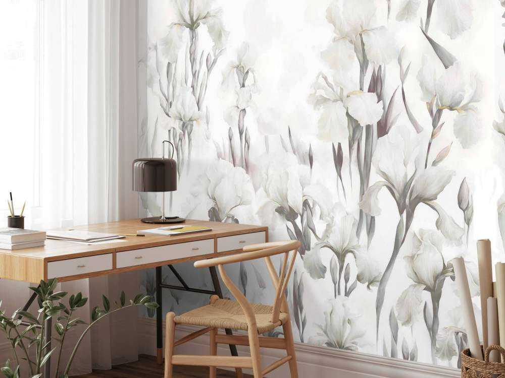 Iris tanzen nahtlos beige
