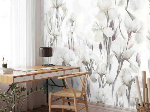Iris tanzen nahtlos beige