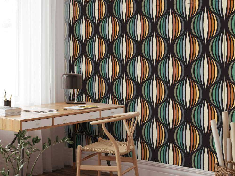 Muster im Retro Stil