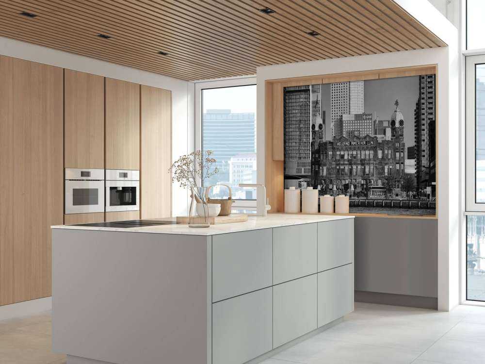 Hotel New York in schwarz-weiß Rotterdam 