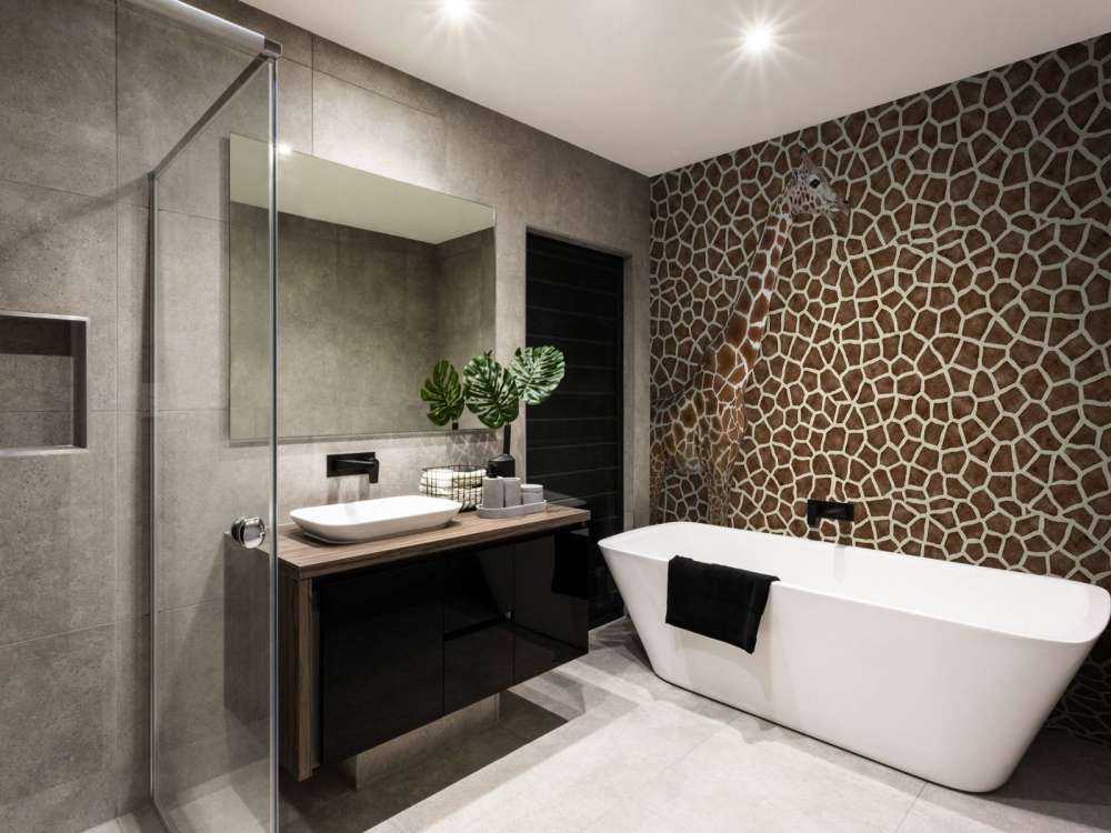 Getarnte Giraffe