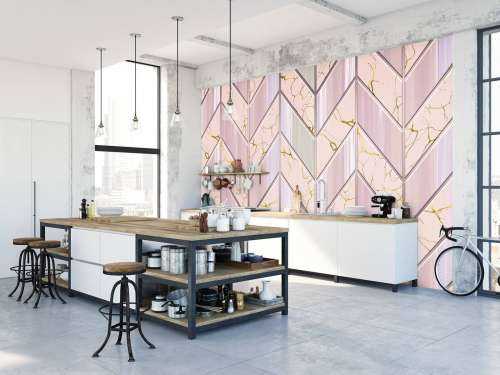 Fliesenmuster rosa