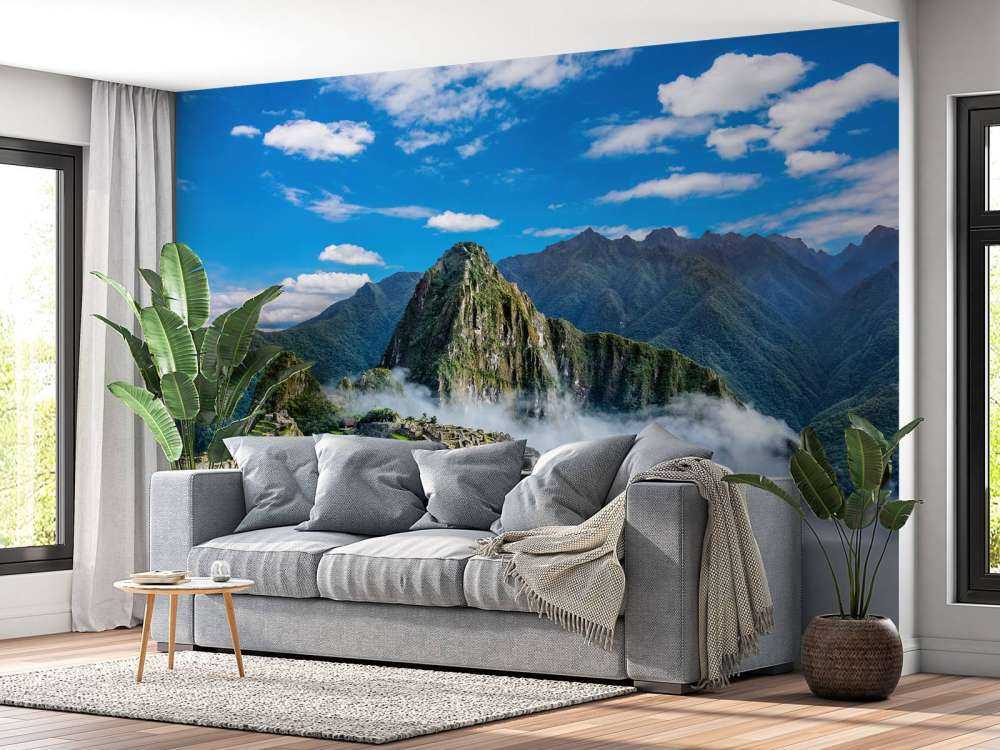 Machu Picchu im Nebel