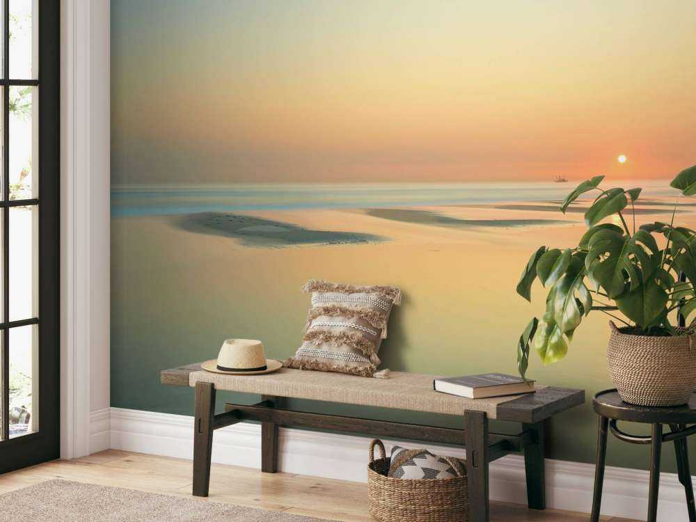 Sonnenuntergang am Strand