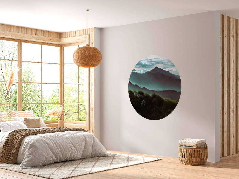 Dschungel mit Bergen