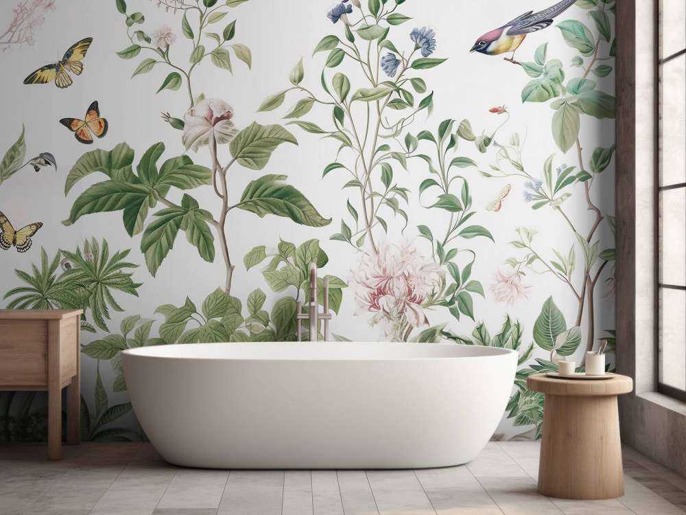 Elegante Blumenillustration