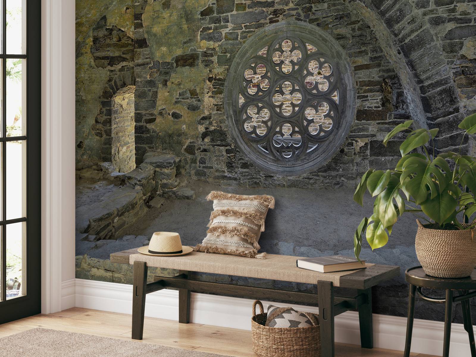 Gotische Fenster - Fototapete, image size:1600x1200