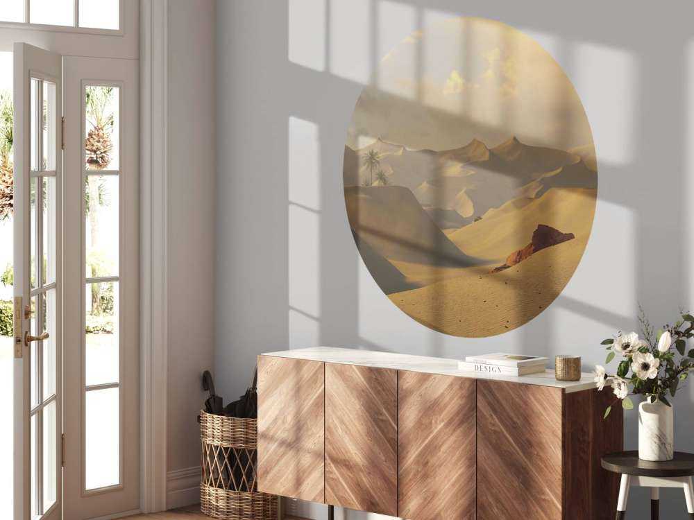 Goldene Stunde in der Wüste