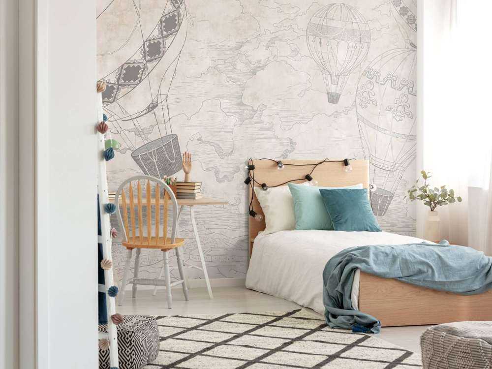 Heißluftballons mit Aussicht