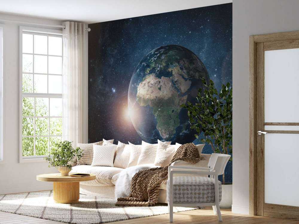 Blick auf die Erde