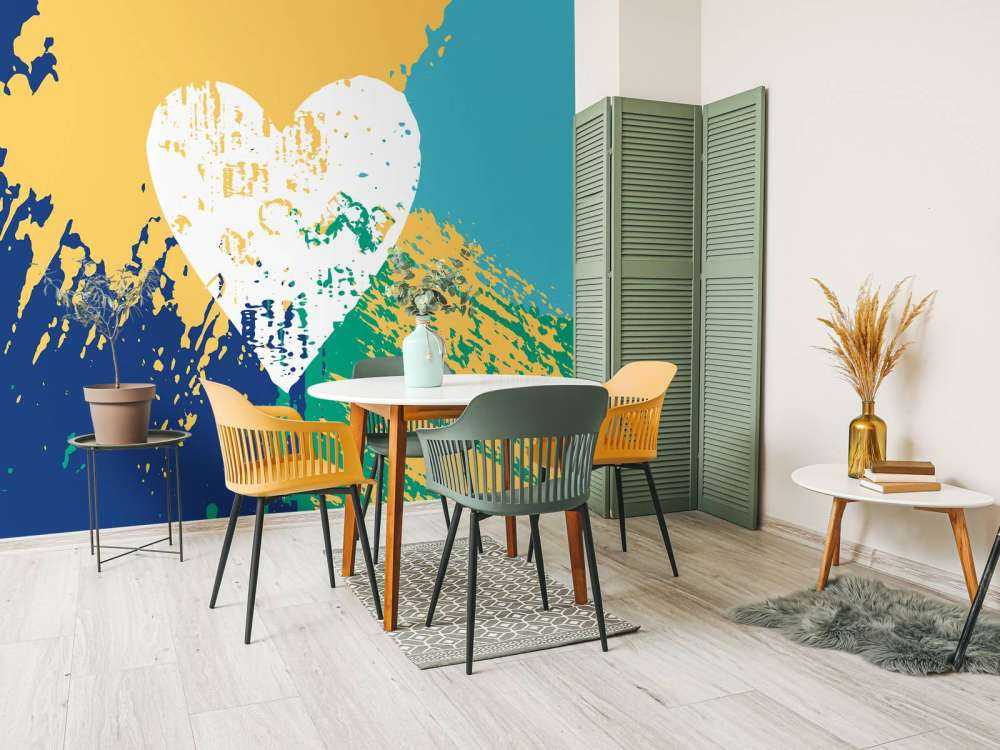 Farbige abstrakte Flächen