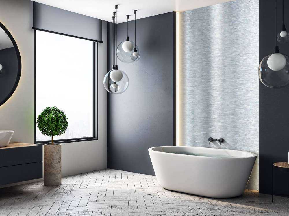 Gebürstete Aluminium-Textur
