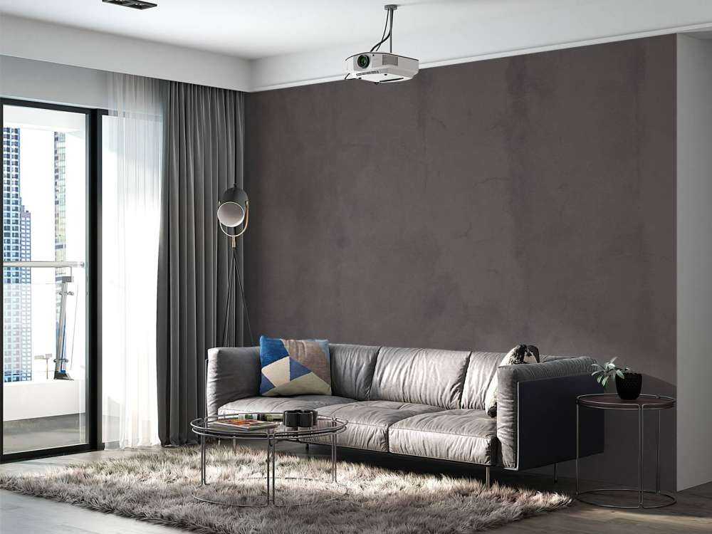 Davy's braun-grauer Beton