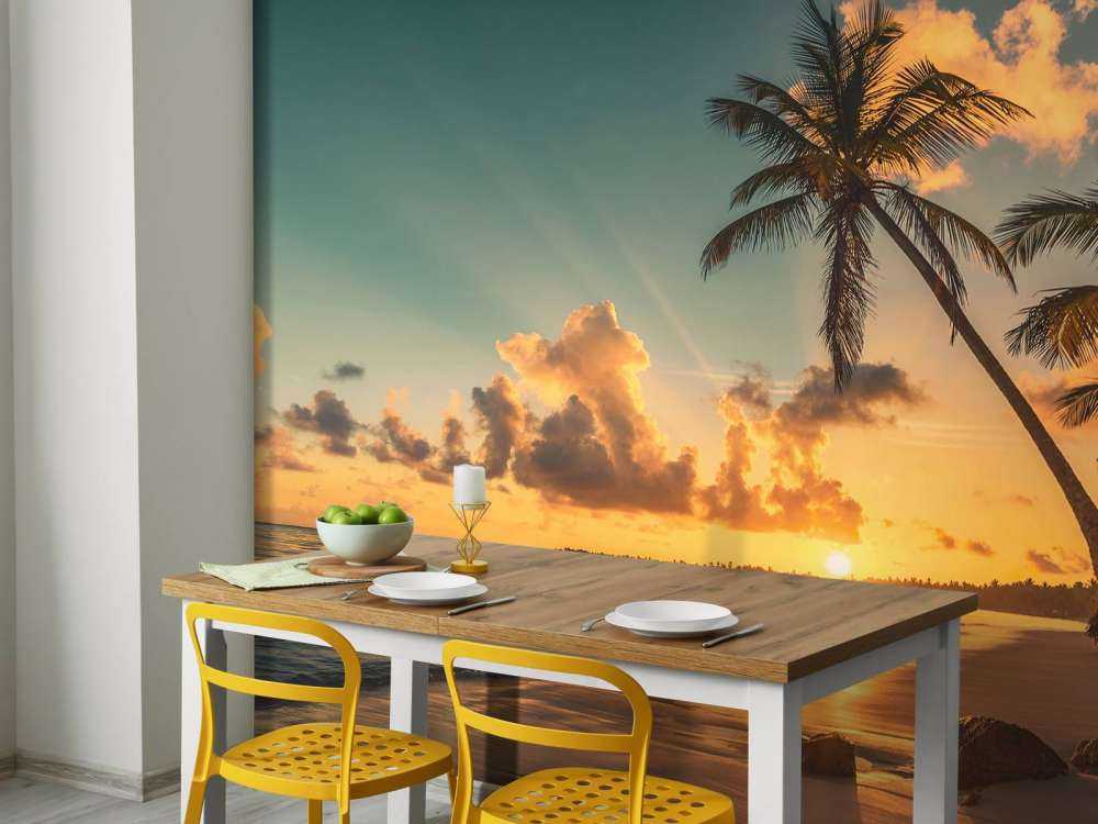 Tropischer Strand in Punta Cana