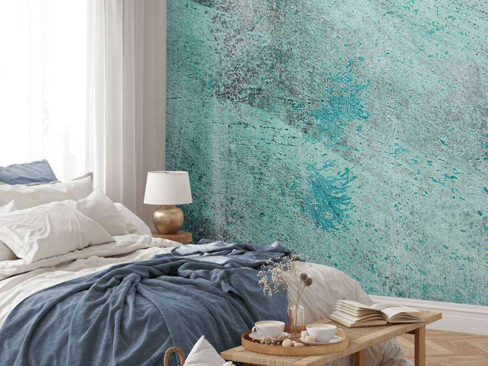 Grüne abstrakte Kunst