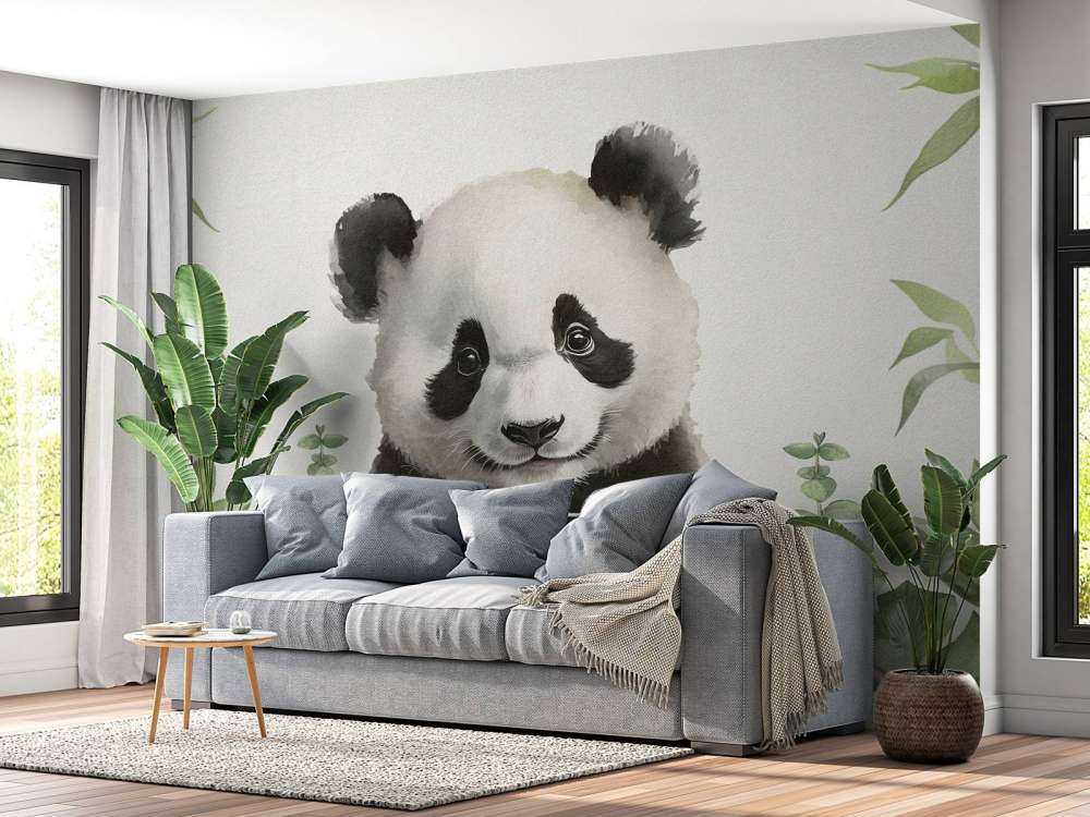 Kleiner Panda im Dschungel