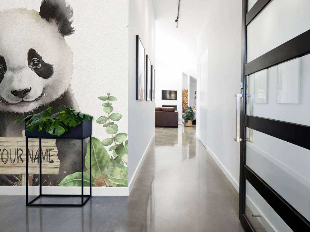 Kleiner Panda im Dschungel