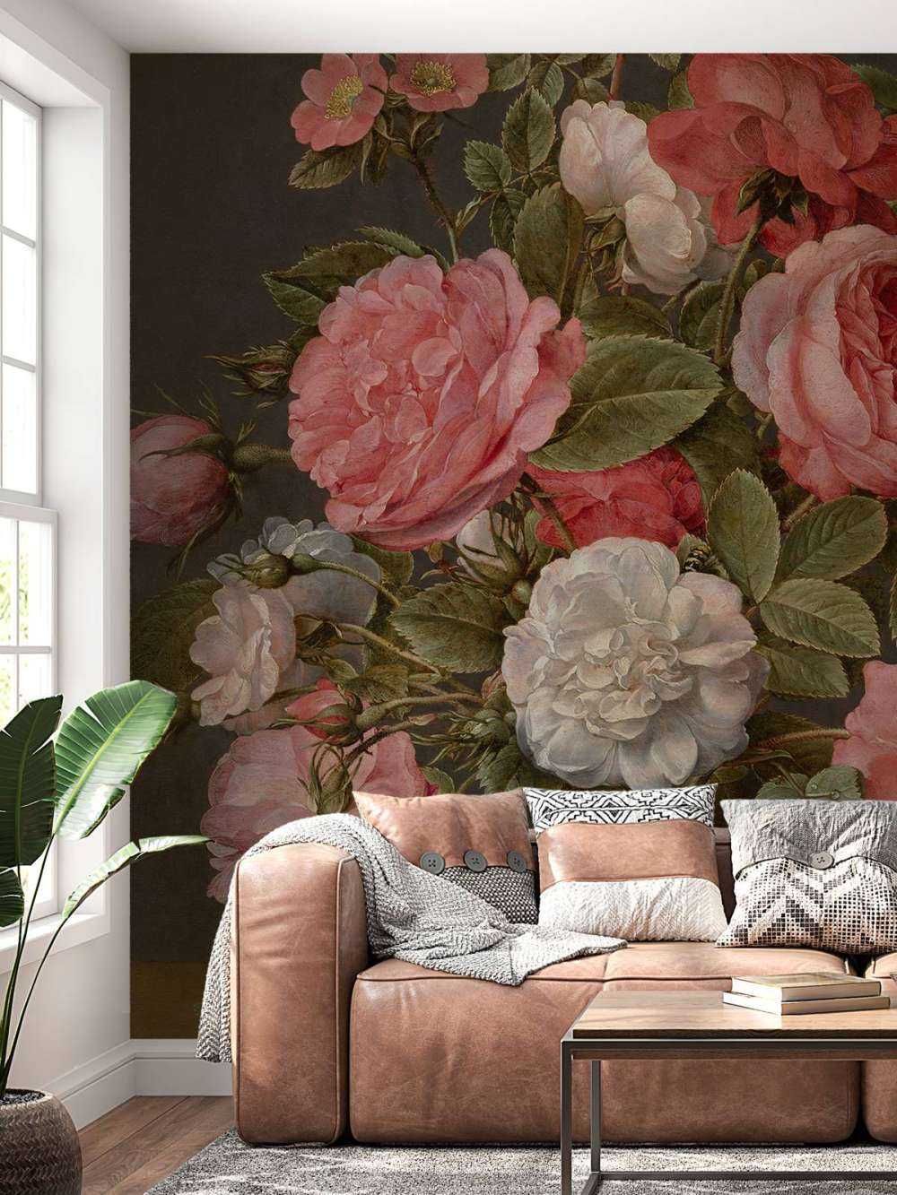 Rosen in einer Glasvase