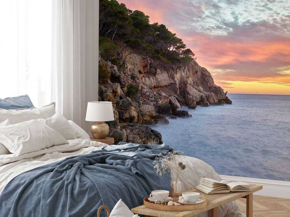 Farbenprächtiger Sonnenuntergang