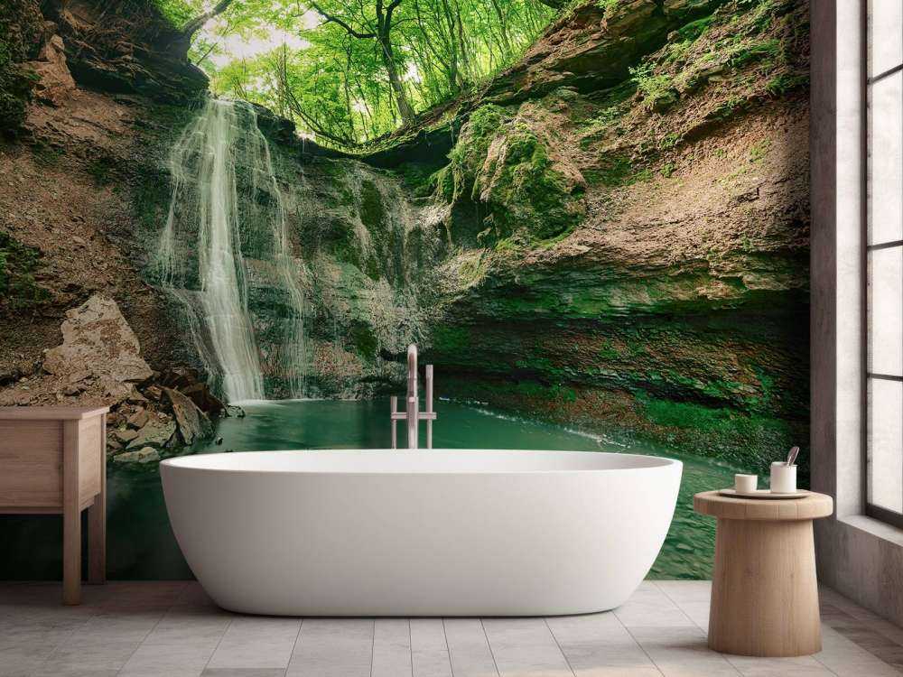 Berg Wasserfall
