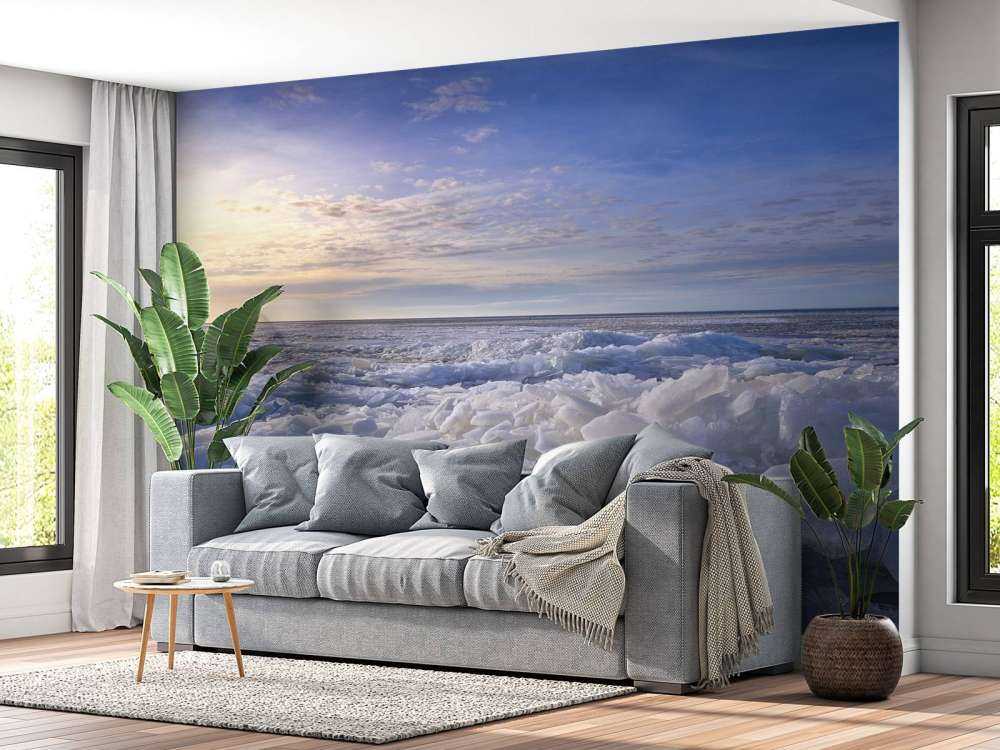 Brecheis auf dem Ijsselmeer