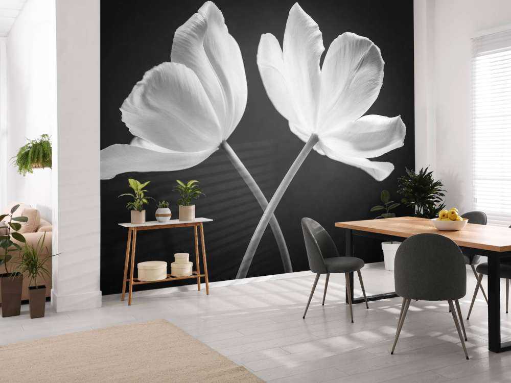 Gekreuzte Tulpen
