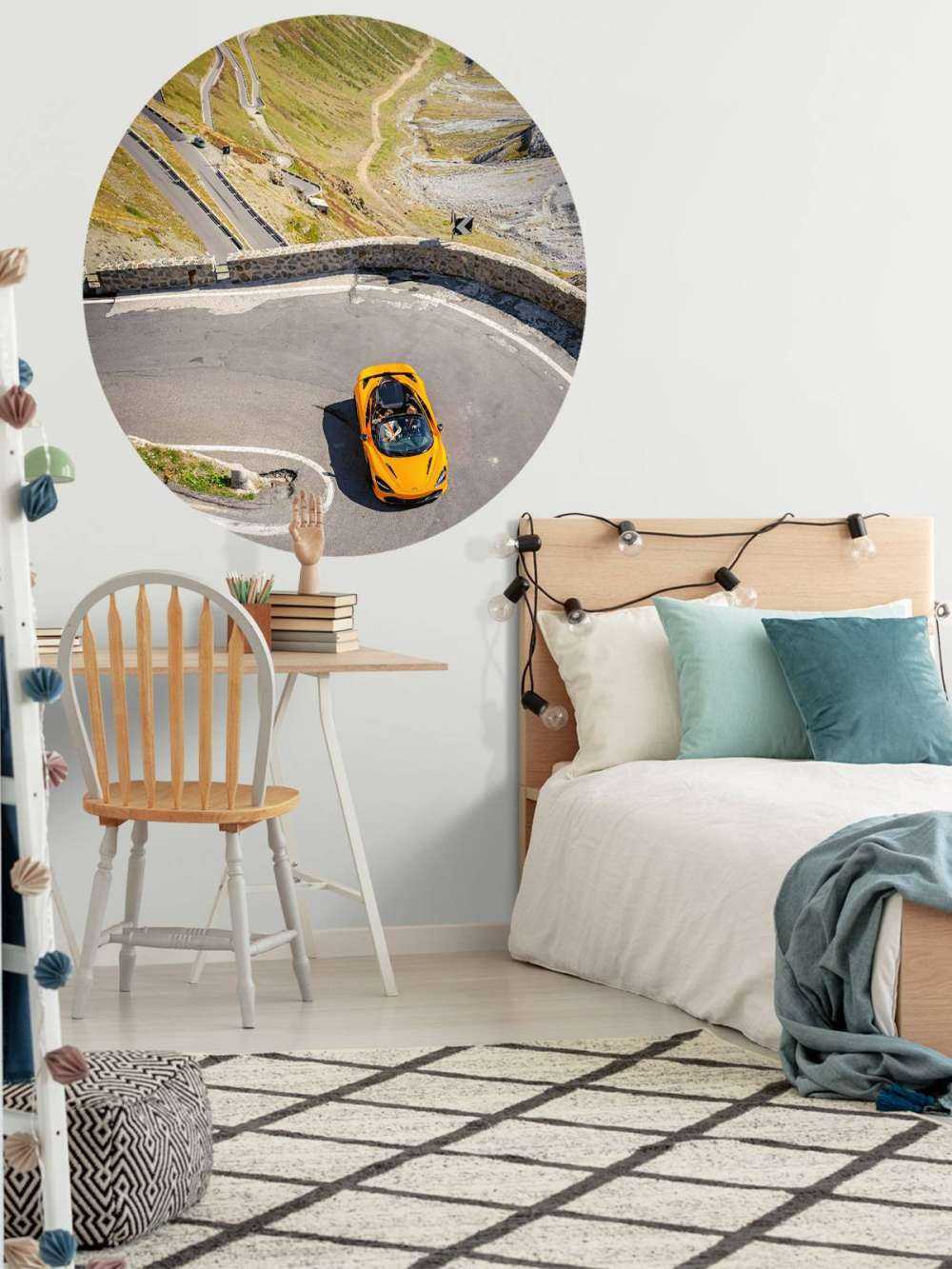 McLaren auf dem Stelviopass - Farbe