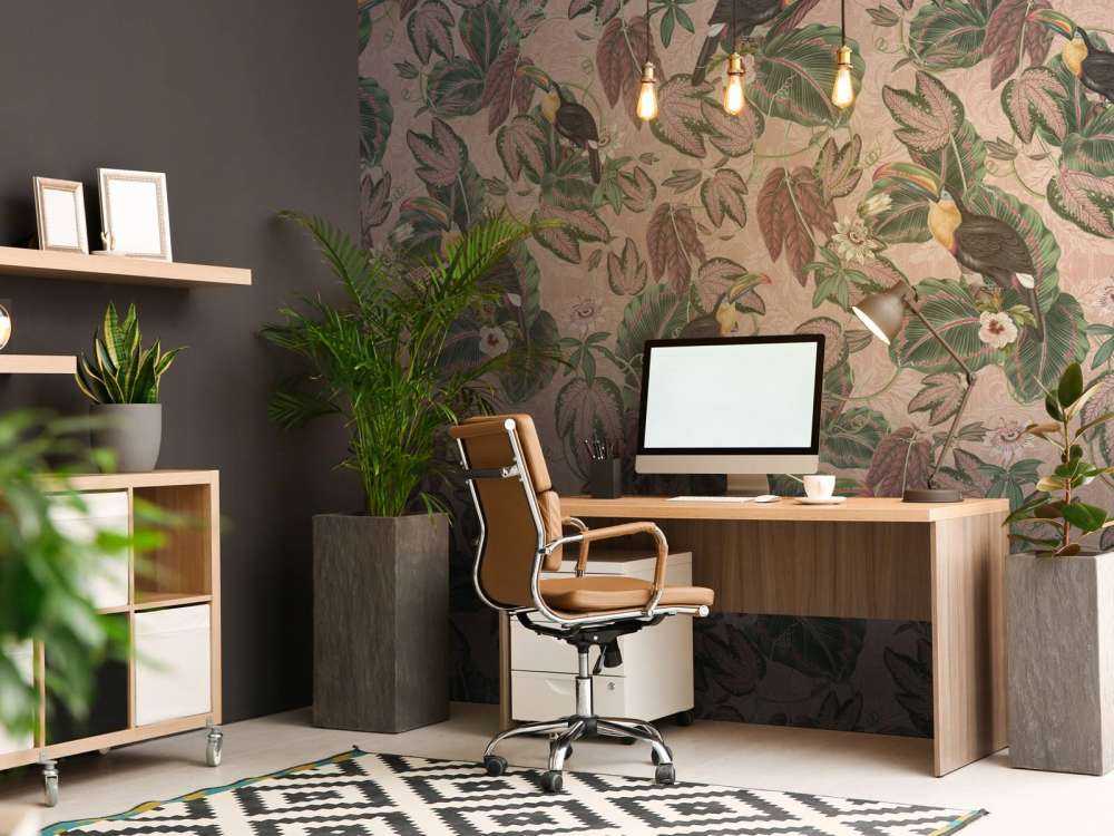 Tropische Dschungelvögel & -tukane - rosa