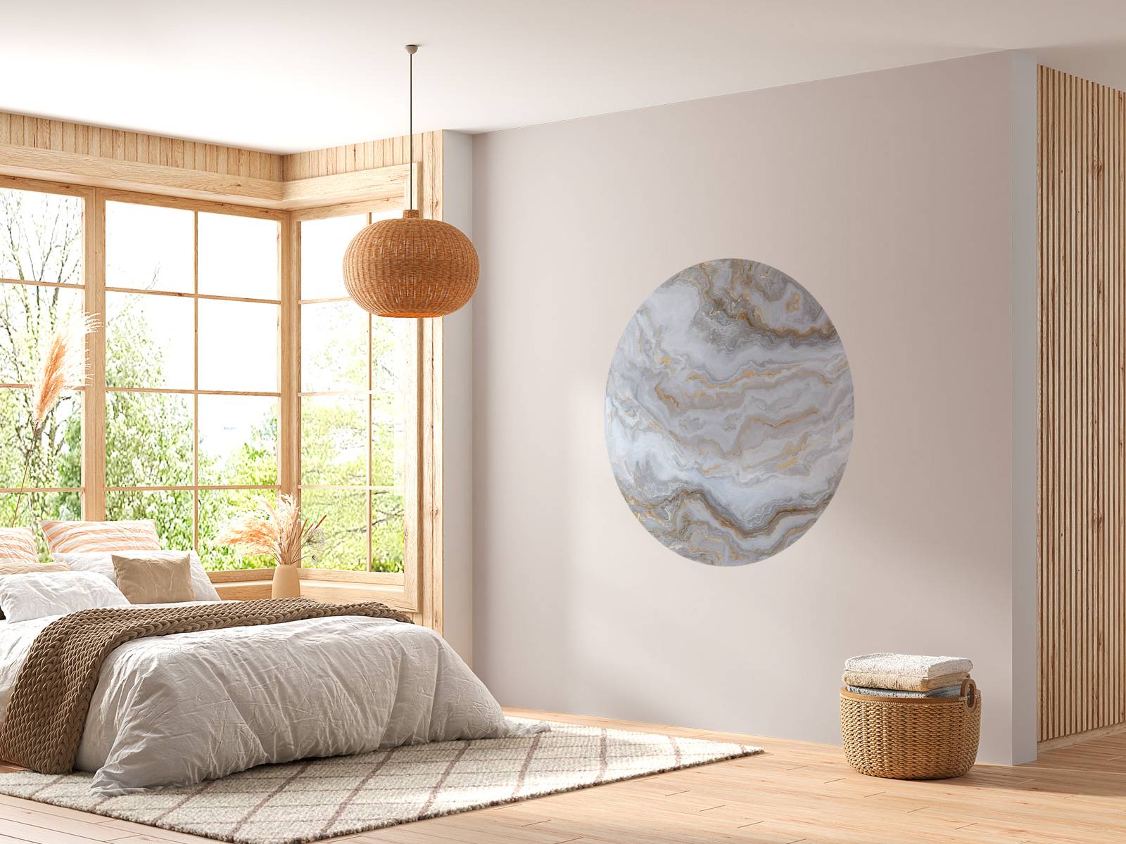 Gewellter Marmor