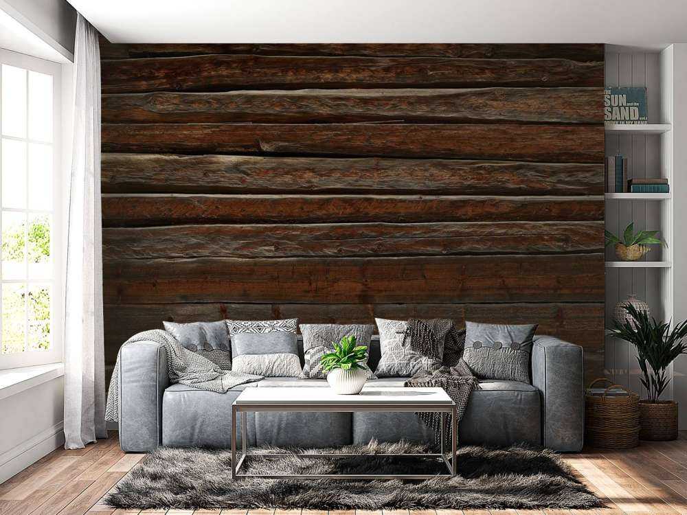 Altes dunkles Holz