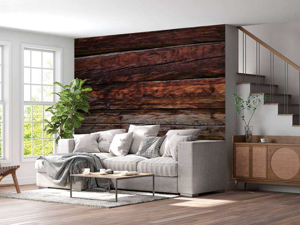 Verfärbtes Holz