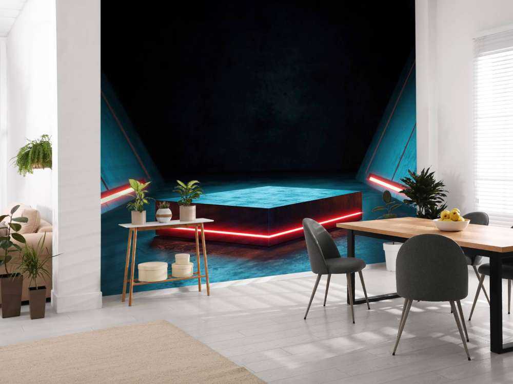 Mysteriöser 3D-Raum