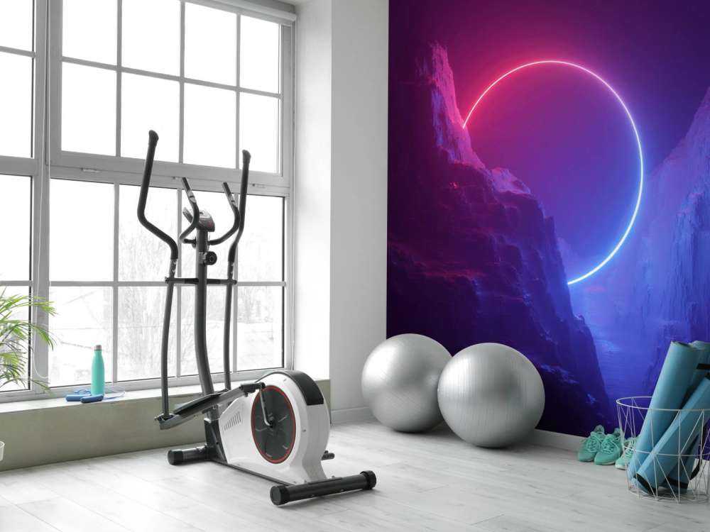 Berge in virtueller Realität