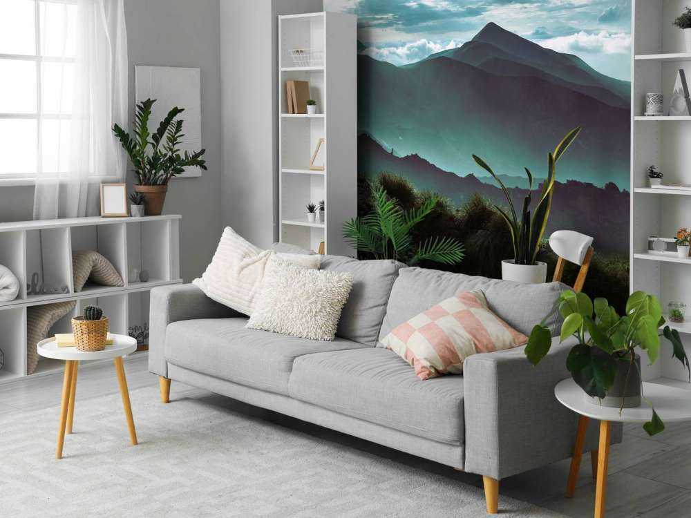 Dschungel mit Bergen