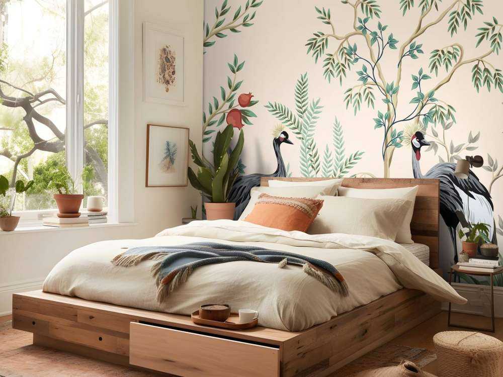 Illustration von Kränen