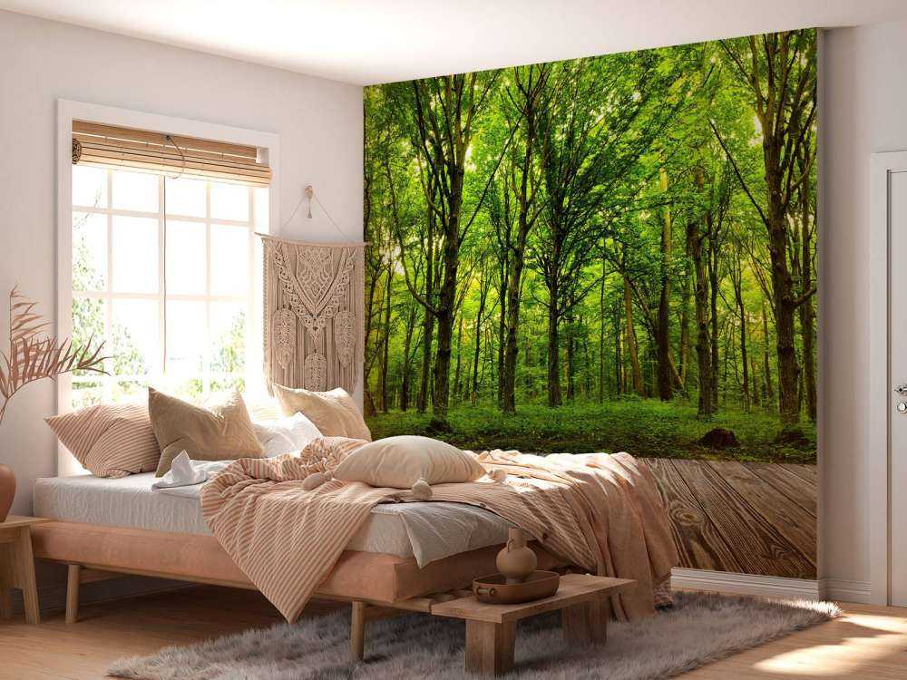 Üppiger Wald