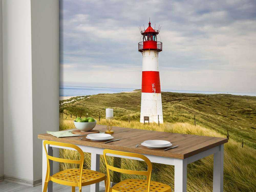 Leuchtturm in den Dünen