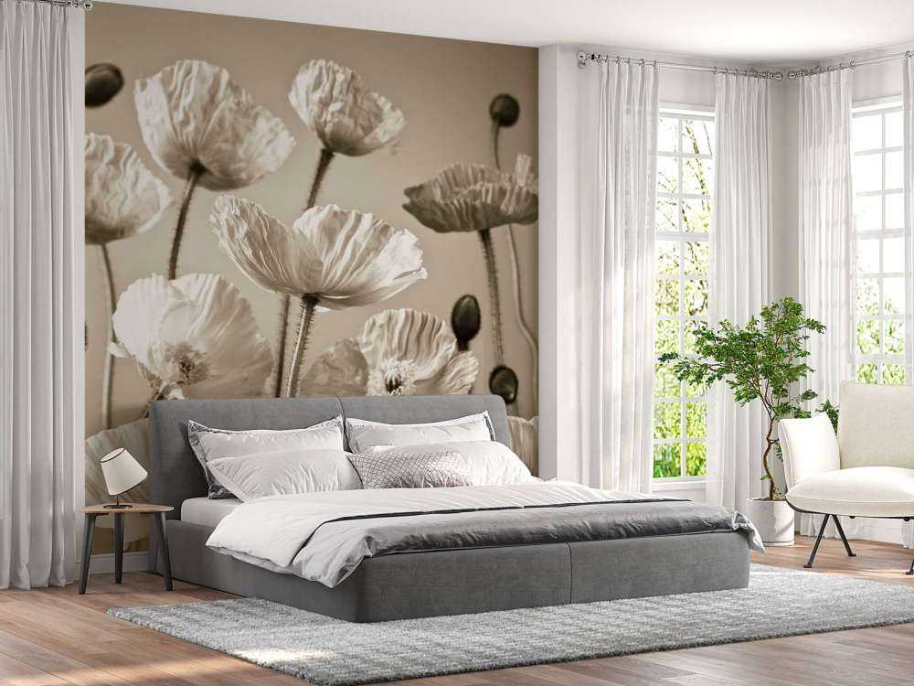 Mohnblumen vintage