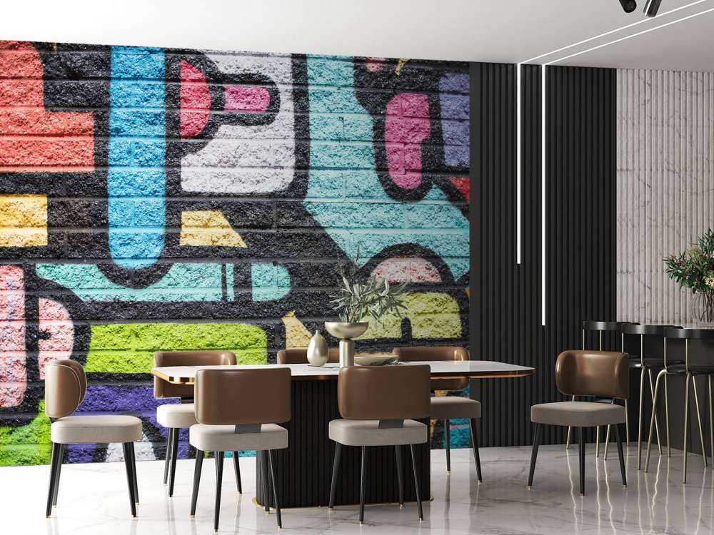 Graffiti-Wand