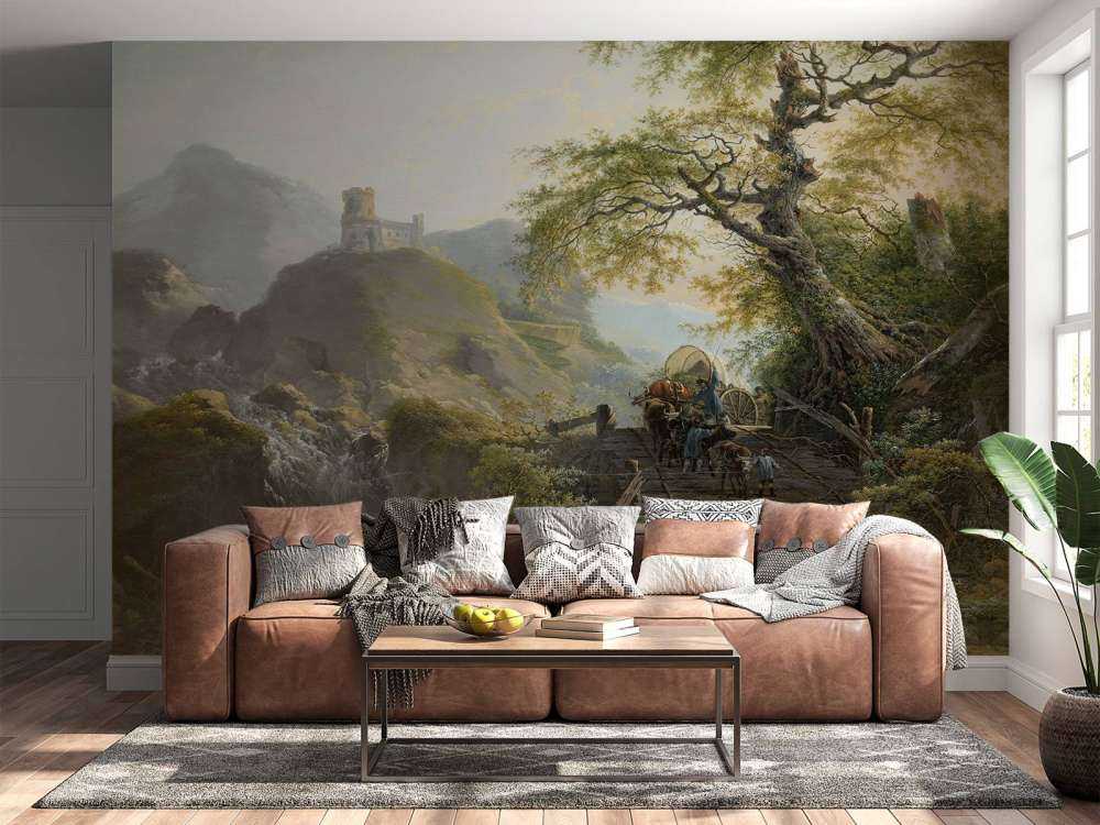 Berglandschaft bei Düsseldorf
