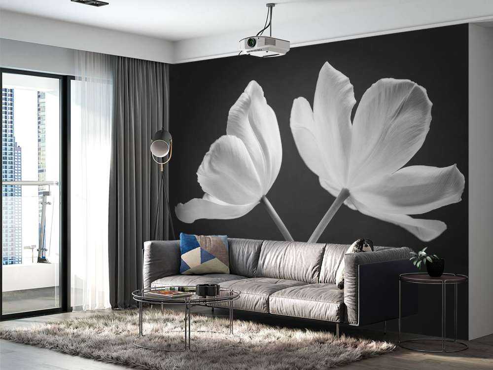 Gekreuzte Tulpen