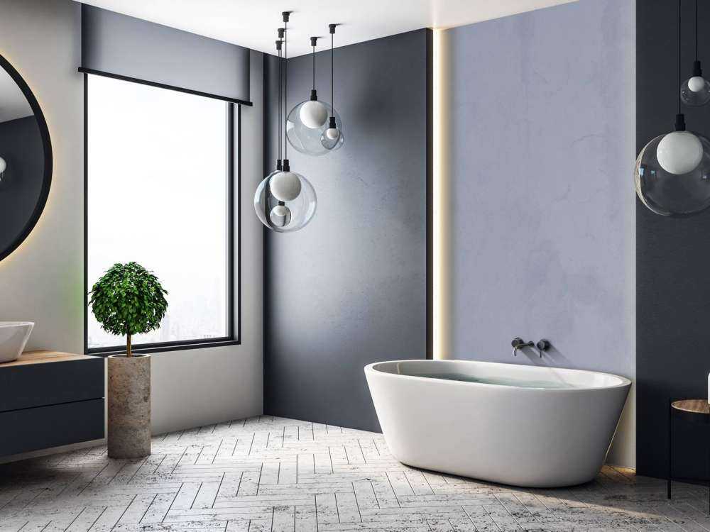 Lamantine grauer Beton