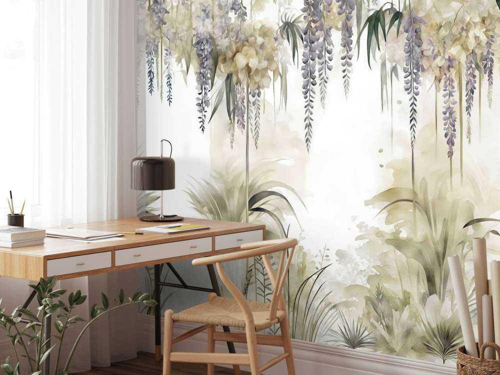 Wisteria Garten Grün