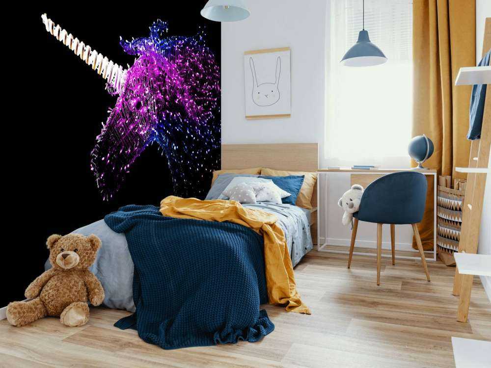Leuchtendes Einhorn