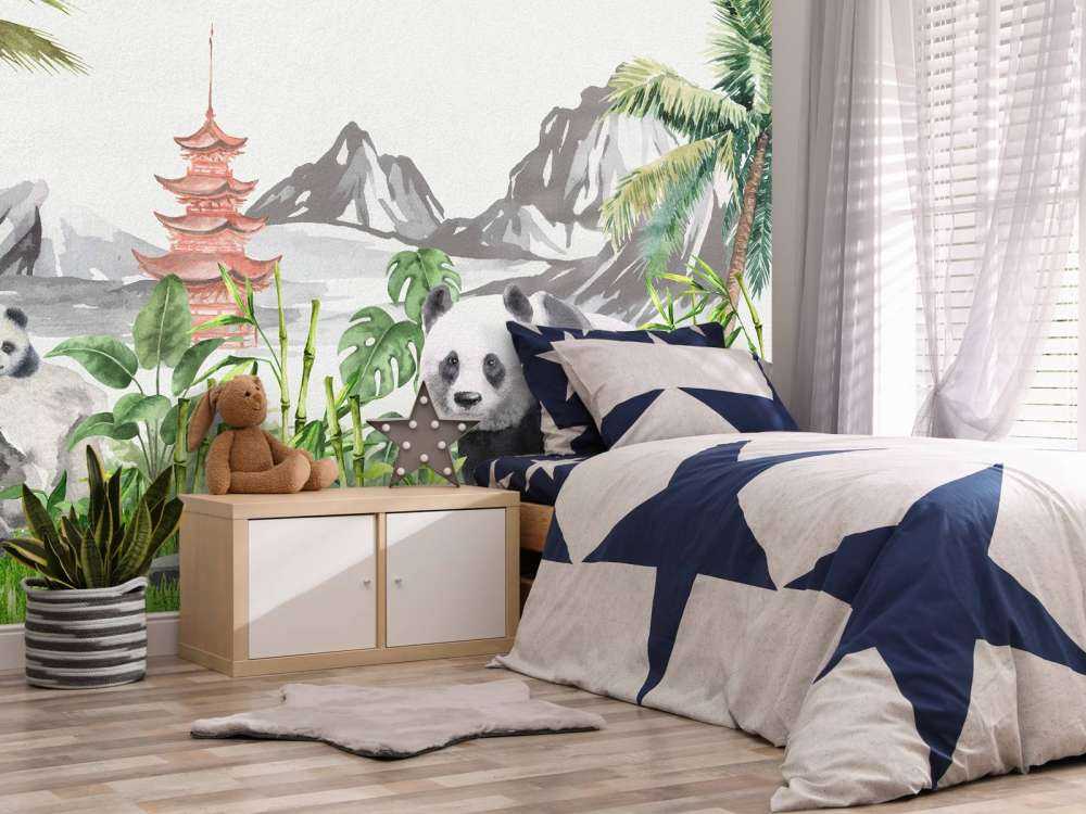 Pandas im Bambusdschungel