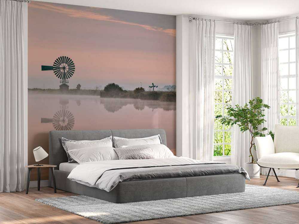 Windrad aus Metall