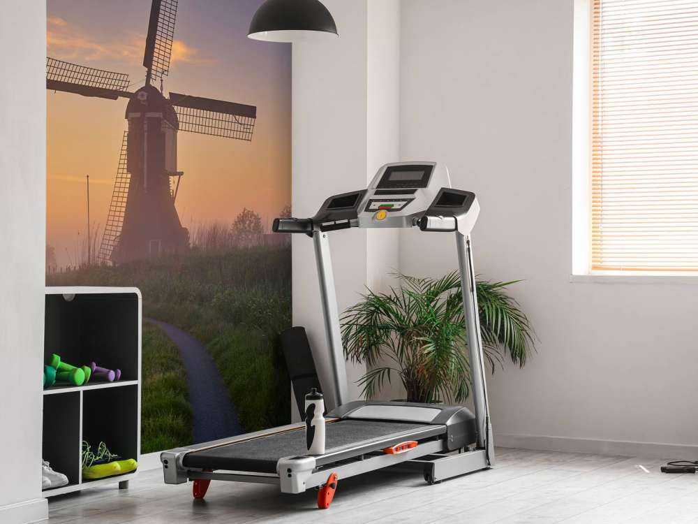 Mühle bei Sonnenaufgang