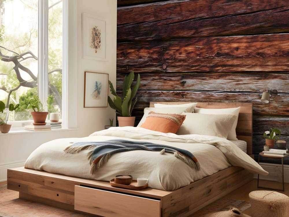 Verfärbtes Holz